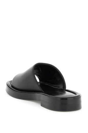 FERRAGAMO Leather Slide Sandals for Women