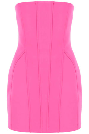 GIUSEPPE DI MORABITO Structured Mini Dress in Blush Pink