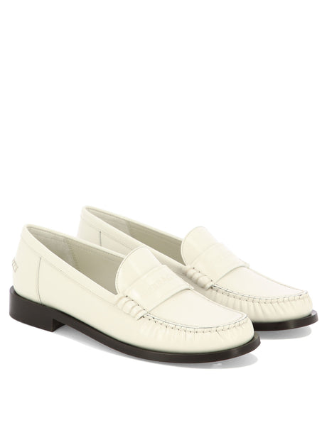 FERRAGAMO Stylish White Slip-On Loafers for Women - FW23 Collection