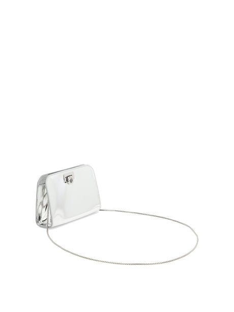 FERRAGAMO Rounded Crossbody Handbag for Women - Glamorous and Iconic Style from the SS24 Collection