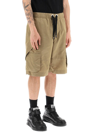 男士SS23系列裸色超大尺码尼龙货物短裤
