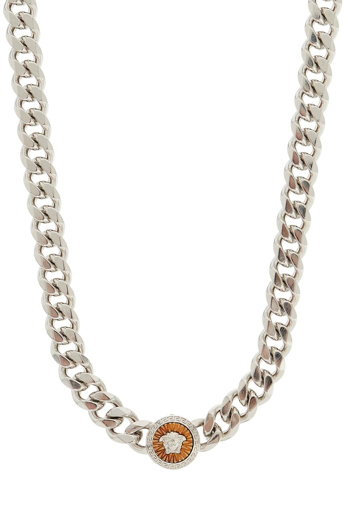 VERSACE MEDUSA CHAIN NECKLACE WITH PENDANT