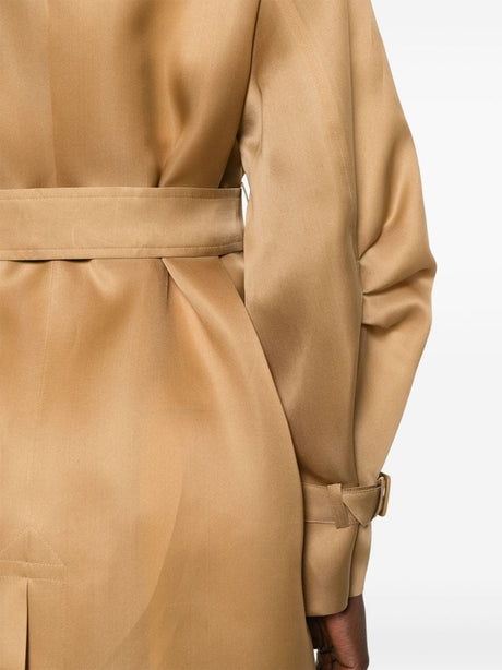 MAX MARA Luxurious Silk Overcoat for the Modern Woman - SS24 Collection