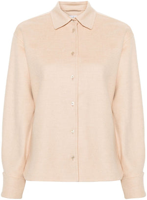 MAX MARA Cozy Camel Wool Blouse for Women - Perfect for Fall and Winter