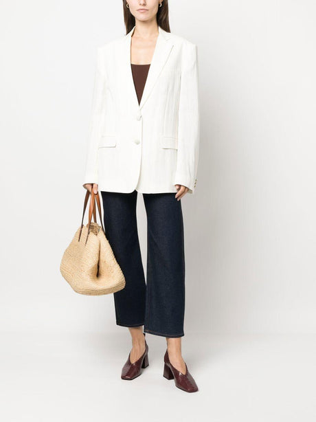 ETRO Fresh and Light Tailored Jacket in White for Women - SS23 Collection
