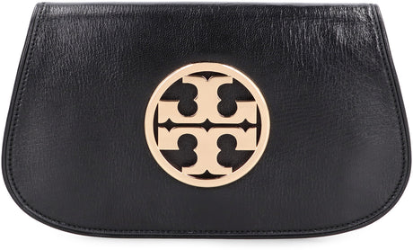 TORY BURCH Sleek and Sophisticated Black Clutch for Women