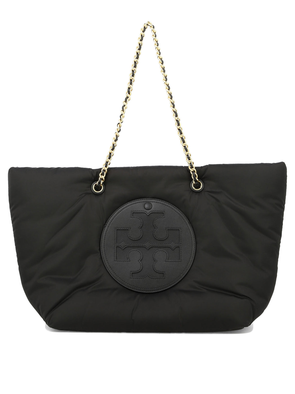 TORY BURCH Stylish Black Padded Tote Handbag for Women