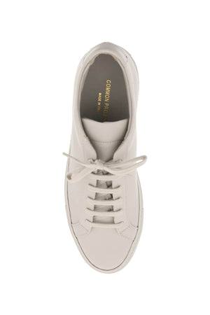 COMMON PROJECTS Tan Leather Low Top Sneakers for Men