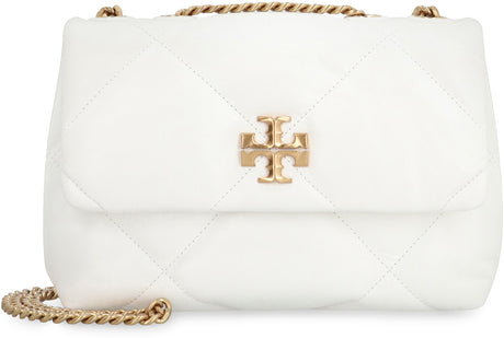 TORY BURCH Kira Diamond White Nappa Leather Mini Handbag 22x13x7.5 cm