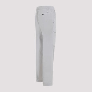 C.P.COMPANY Men's Grey Cargo Pants for SS24