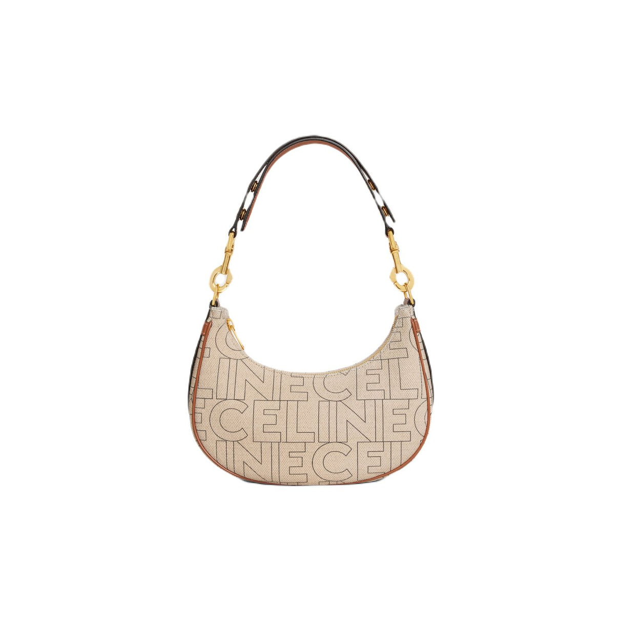 CELINE Tan Medium Ava Shoulder Bag for Women - SS23 Collection