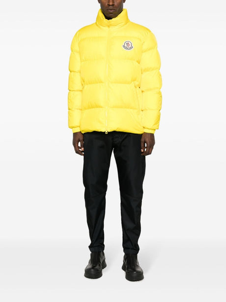 MONCLER Bold Yellow Hooded Jacket for Men - Fall/Winter 2023 Collection