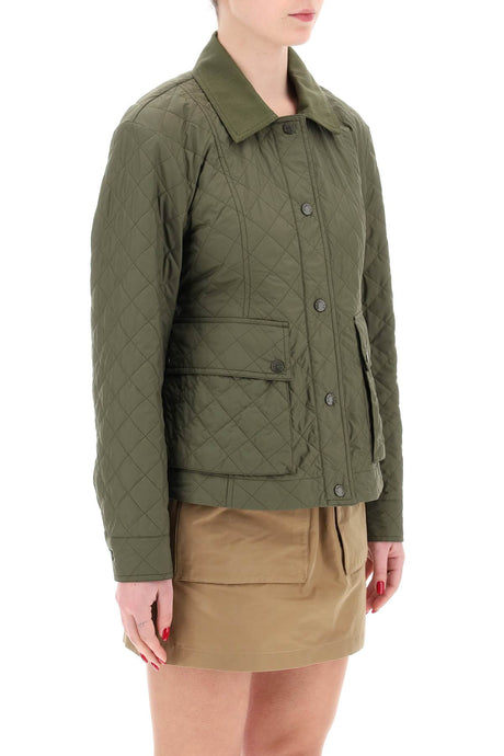 MONCLER Quilted Galene Jacket - Green