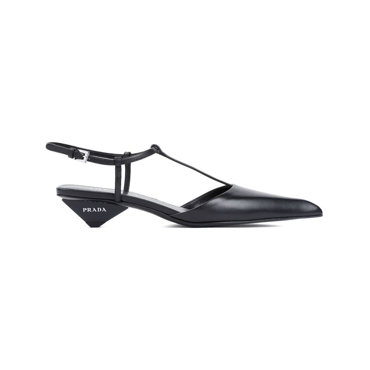 PRADA Sophisticated Black Leather Pumps for Women