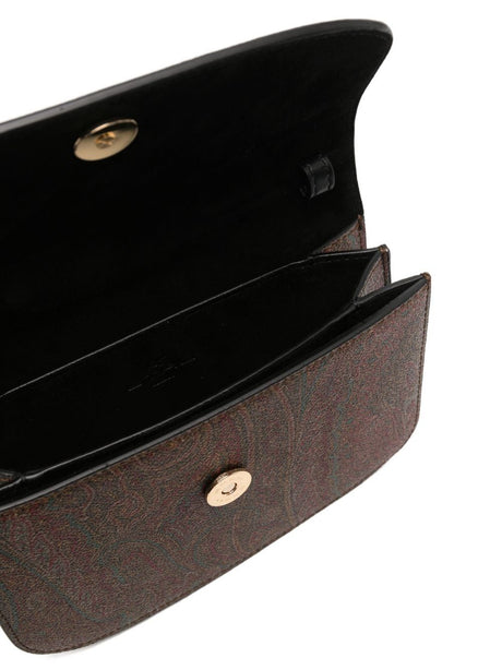 ETRO Essential Jacquard Crossbody Handbag - Brown, FW23