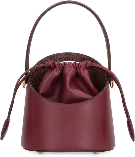 ETRO FW23 Pouch Handbag for Women - Paisley Bucket Bag
