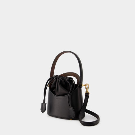 ETRO Trendy Black Leather Shoulder Handbag for Women - FW23 Collection
