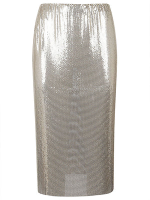 金色金属针织长裙- FW23系列