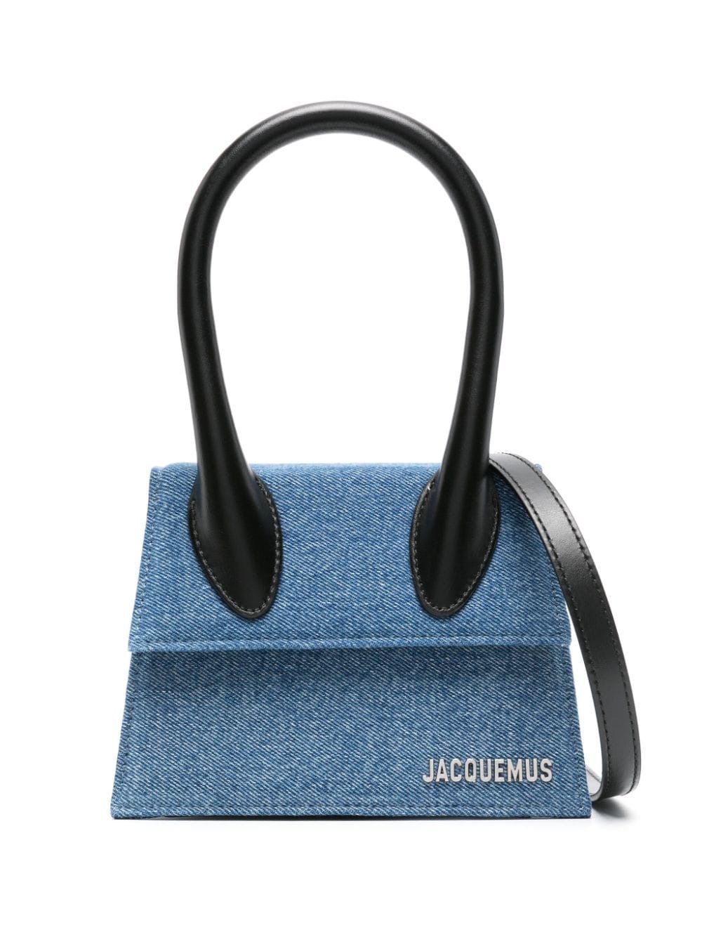JACQUEMUS Blue Leather Mini Bag for Women | SS24 Collection