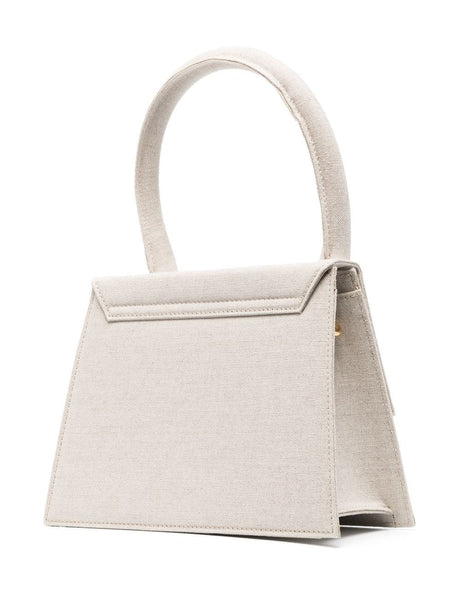 JACQUEMUS Gray LE GRAND CHIQUITO Tote Handbag for Women in SS24