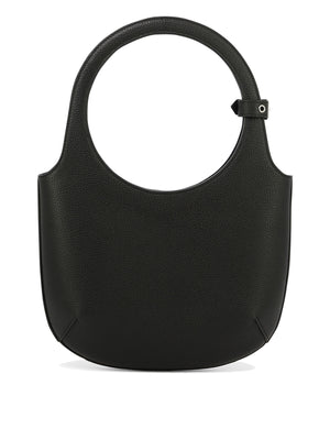COURREGÈS Black Calfskin Women's Handbag for SS24