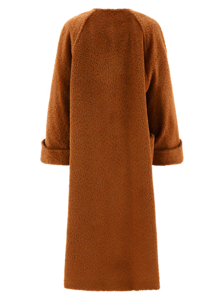 MAX MARA Cozy Alpaca & Wool Oversized Jacket for Women - FW24