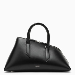 THE ATTICO Geometric Leather Handbag for Women in Black - FW23 Collection