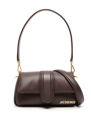 JACQUEMUS Brown Lamb Leather Shoulder & Crossbody Bag for Women - SS24 Collection