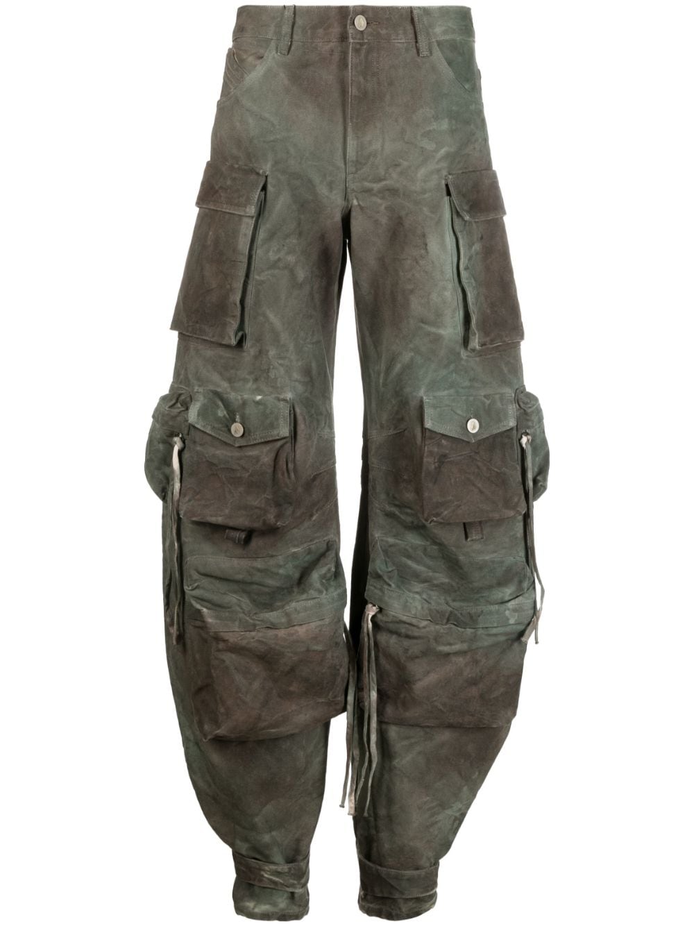 THE ATTICO Camouflage Cargo Jeans for Women - SS24 Collection