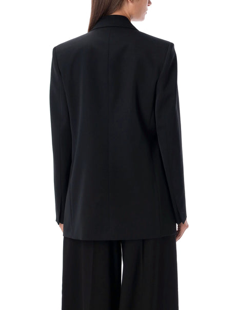 LANVIN Luxurious Black Wool Blazer for Women