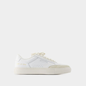 COMMON PROJECTS White Nappa Leather Tennis Pro Sneakers for Men - SS24
