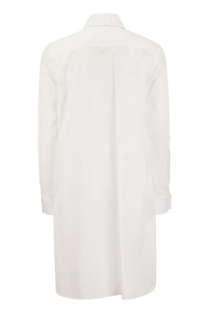 MAX MARA White Cotton Dress for Women - SS24 Collection