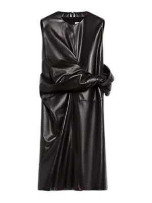 MAX MARA SPORTMAX Stunning Black Cactus Dress for Women - Spring/Summer 2024