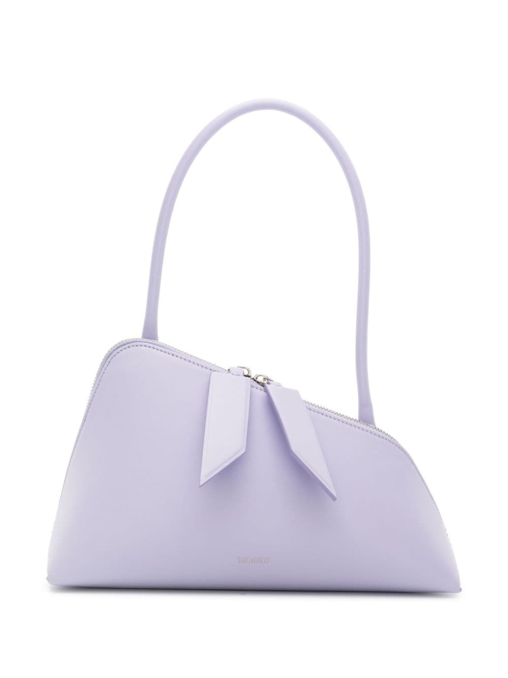 THE ATTICO Lilac Purple Leather Shoulder Handbag for Women