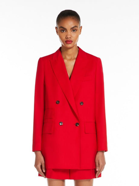 MAX MARA Stylish Red Nebbie Jacket for Women - FW24 Collection