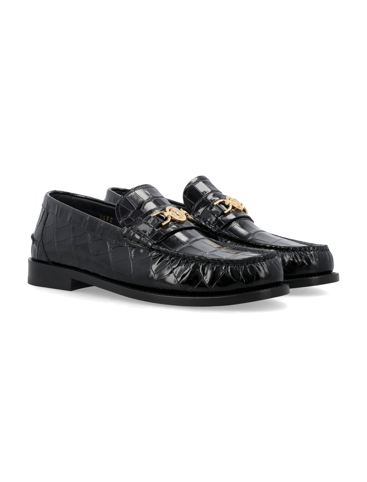 VERSACE LOAFER COIN CROCCO PRINT