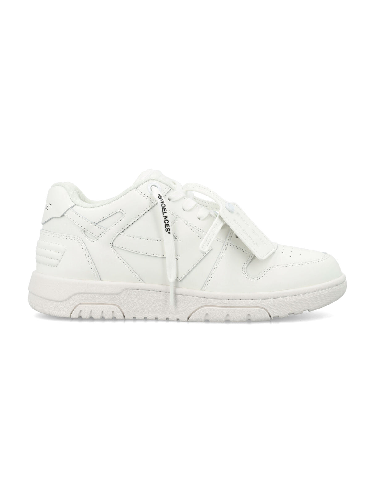 OFF-WHITE OUT OF OFFICE 100% Leather LEATHER Sneaker