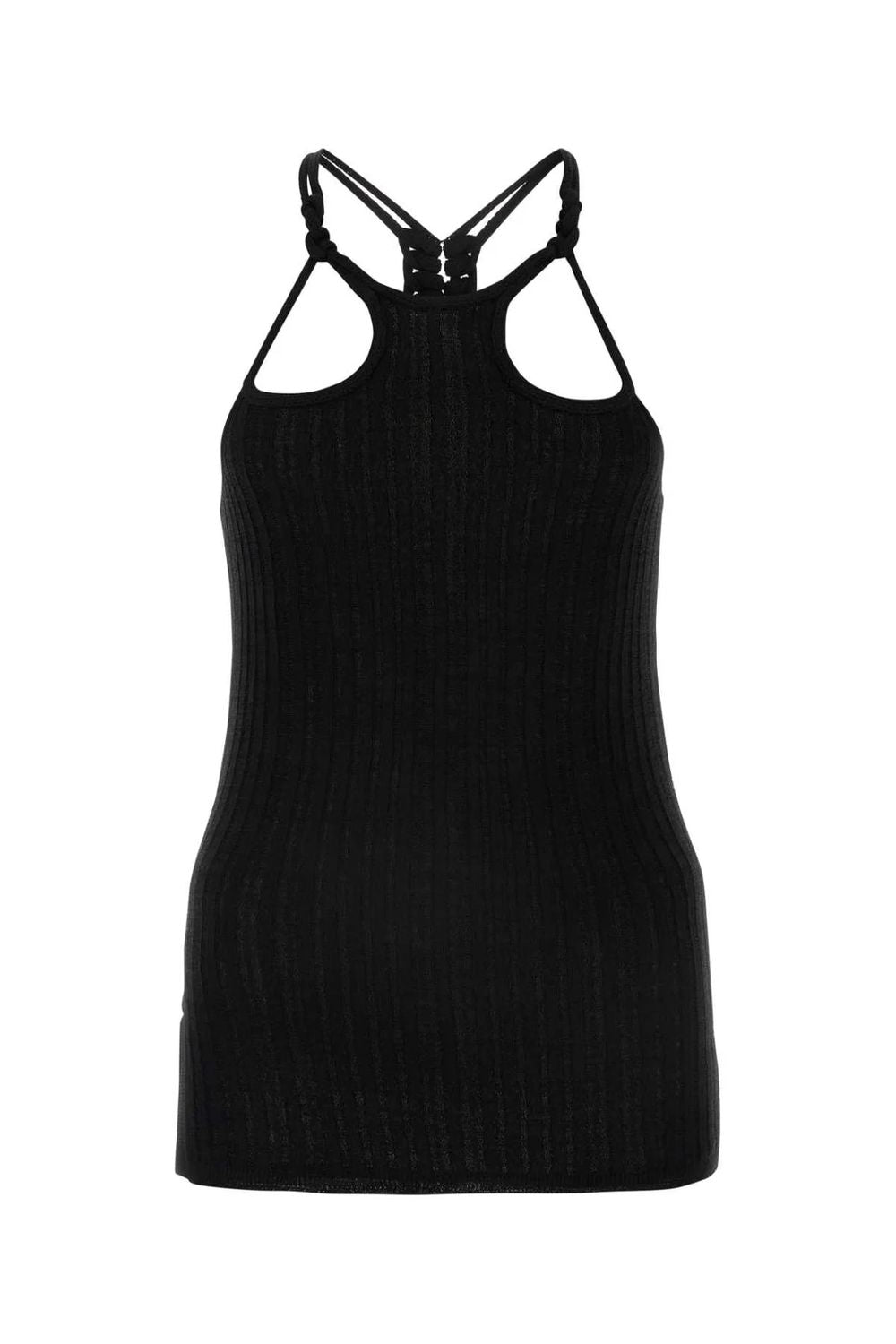 ISABEL MARANT Black Knit Top - Close to the Neck - SS24 Collection