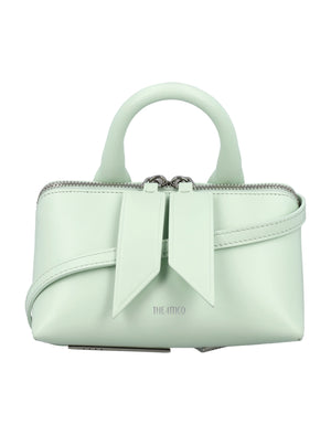 THE ATTICO Aqua Mini Friday Handbag with Top Handle & Detachable Strap - 20cm