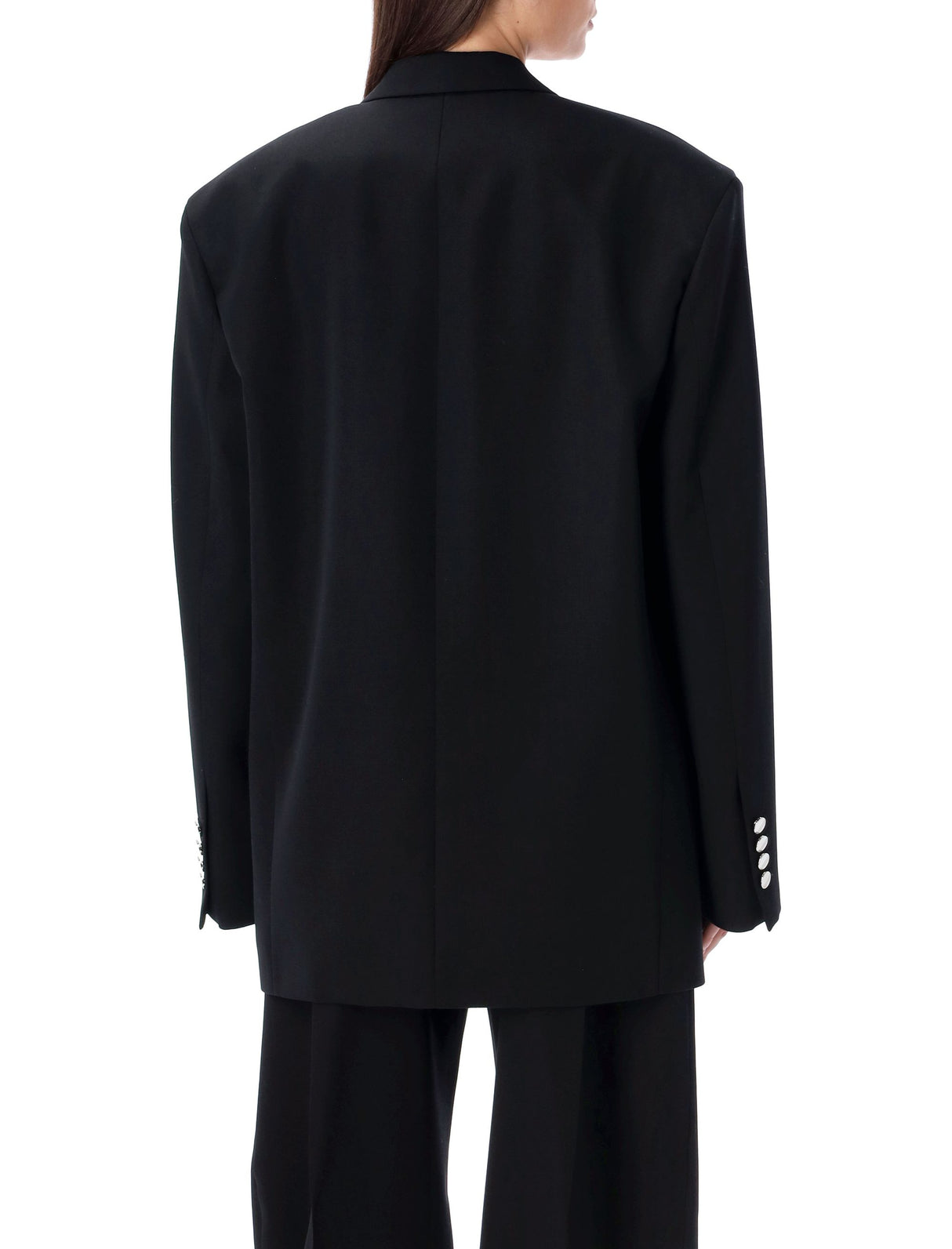 Black Oversize Blazer for Women by The Attico for SS24