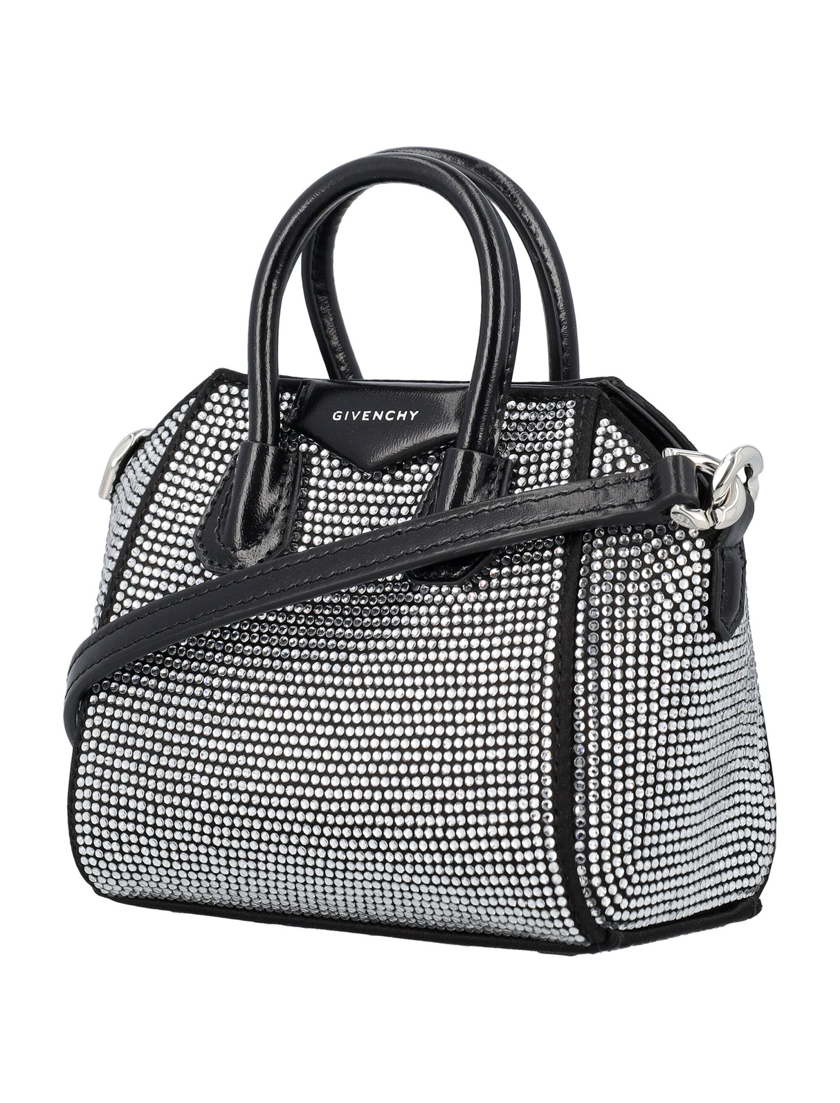 GIVENCHY Sparkling Black Micro Handbag for Women - SS24 Collection