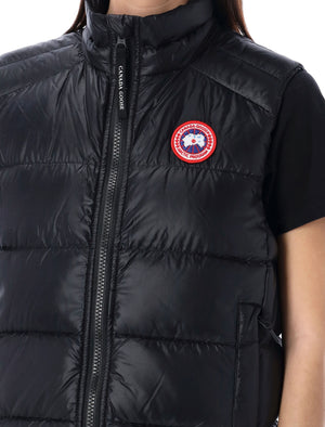 CANADA GOOSE Black Ripstop Nylon High Neck Cypress Vest