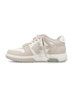 OFF-WHITE Women's Out of Office Beige Sneakers for SS24