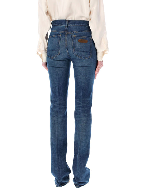 TOM FORD STONE WASHED DENIM FLARED Jeans - SS24