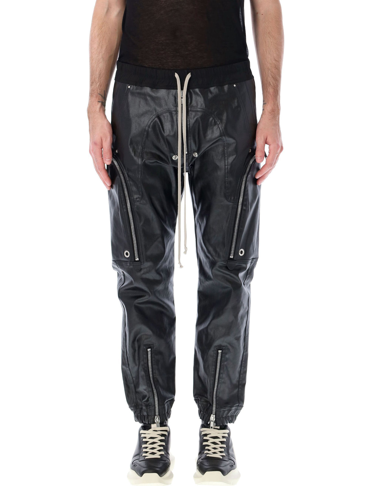 RICK OWENS Men's Lido Bauhaus Cargo Pants - Slim Fit, Full Length