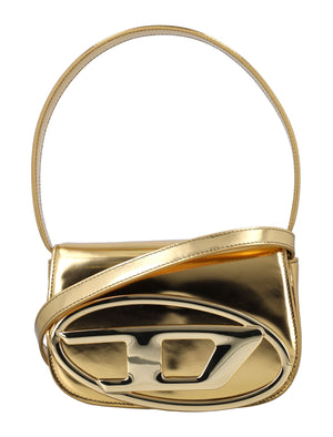 DIESEL Stunning Gold Handbag for Women - SS24 Collection