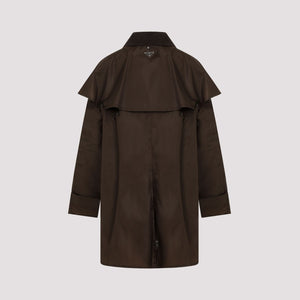 PRADA Luxurious Brown Polyamide Jacket for Women - FW24