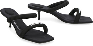 ALEXANDER WANG Elegant Black Jessica Heeled Sandals for Women - FW23 Collection
