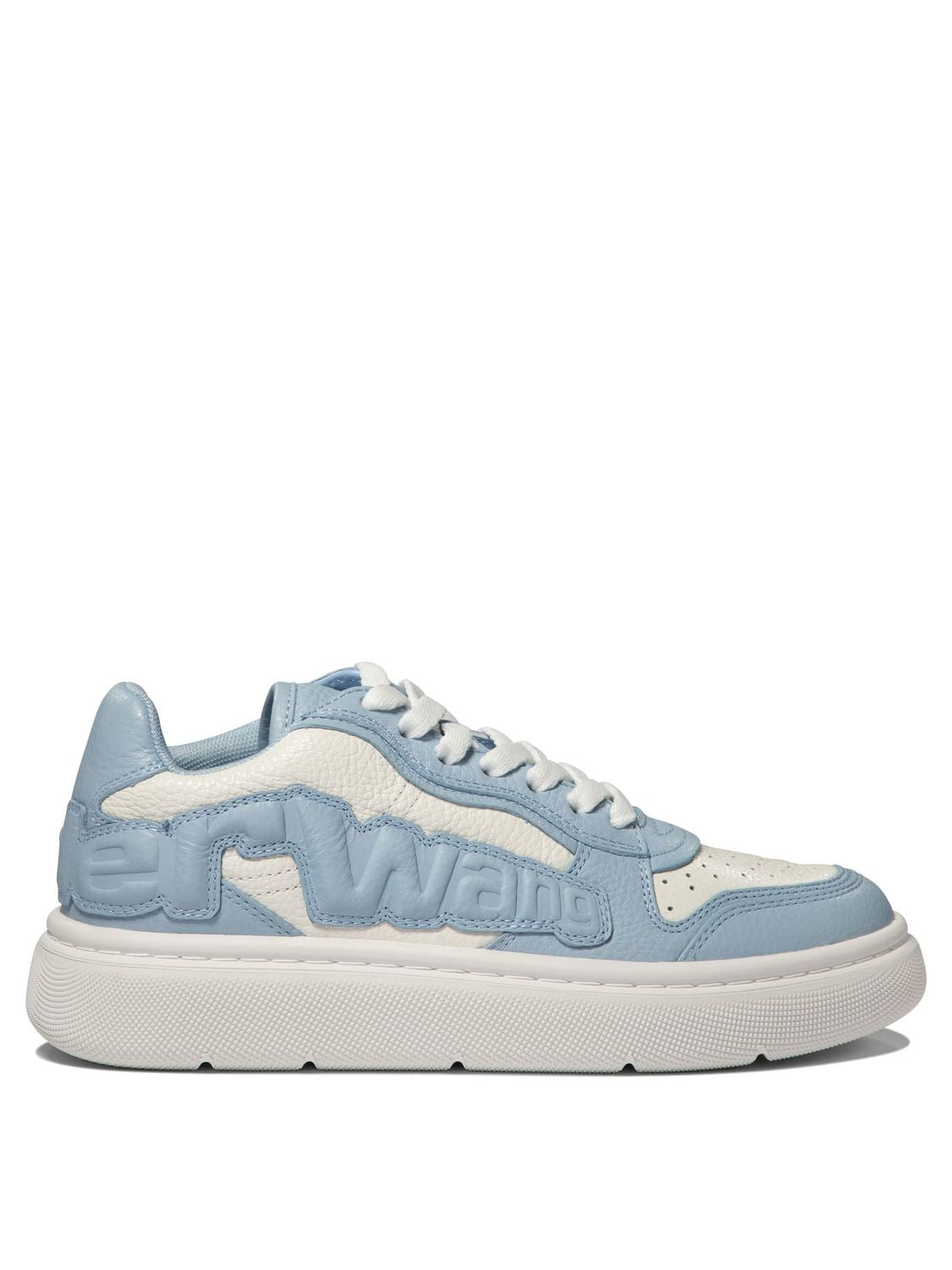 ALEXANDER WANG PUFF PEBBLE LEATHER Sneaker WITH LOGO
