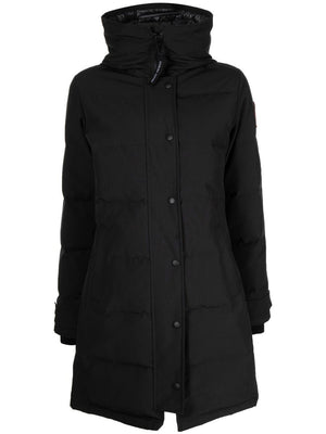 CANADA GOOSE Black Padded Parka Jacket for Women - The Ultimate Winter Essential